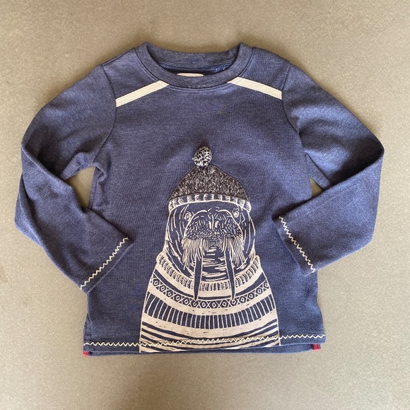 Mudpie Walrus Long Sleeve Tee - Picture 1 of 5